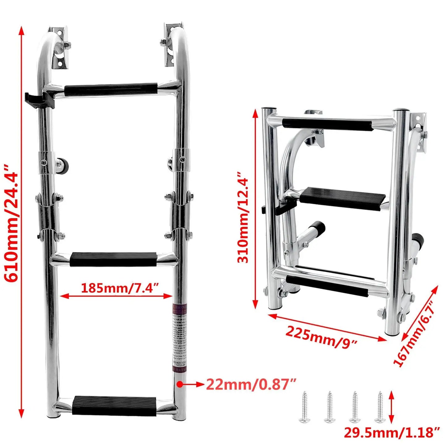 辅助登船梯船折叠梯适用于小艇快艇游艇