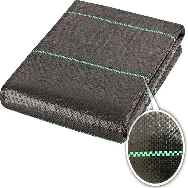 花园景观织物杂草屏障重型车道园艺垫聚丙烯地面覆盖花卉蔬菜高架床法律