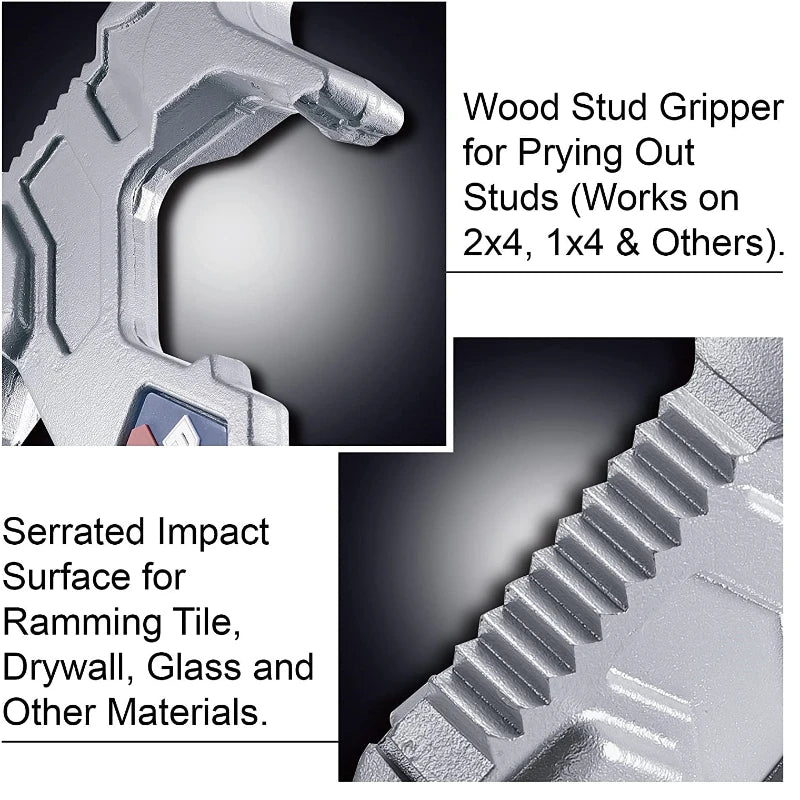 Multi-purpose Hammer Demolition Hammer Halligan Tool Fireman Hardware Tools Work Tools Professional Nail Pressure Woodworking