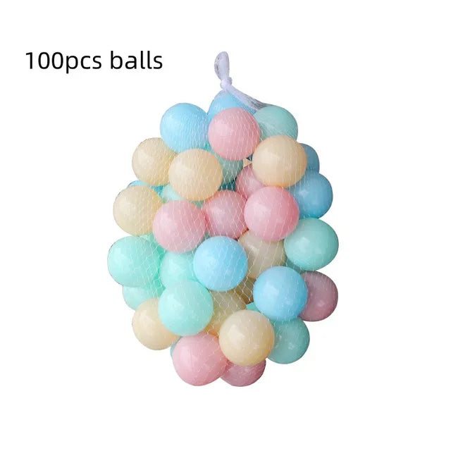 120cm Kids Playpen Playground Baby Tent Ball Pool with Basketball Hoop Children's Tent House Portable Kids Indoor Outdoor Toys