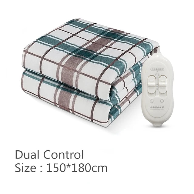 110V 220V Electric Blanket Thicker Heaters Home Bed Sheet Thermal Mat Heating Mattress Winter Thermostat Double Body Warmer Pads