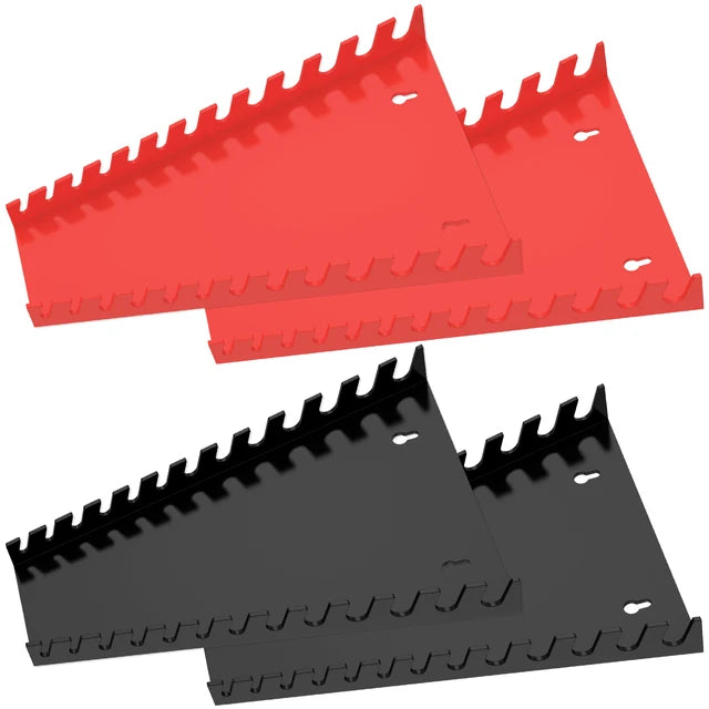 Soporte organizador de llaves, bandejas, soporte para llaves, bandejas de almacenamiento de llaves montadas en la pared para caja de herramientas, cajón, pecho, estante para llaves, tablero perforado