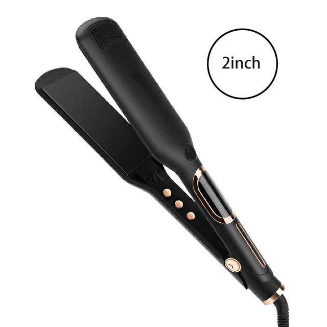 Hair Straightener 480F High Temperature Professional Wide Plates Irons MCH Hard Anodized Plate Treatment Hair Flat Iron