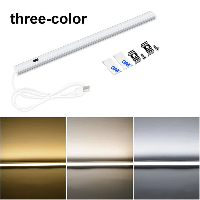 Mirror Light 50cm 30cm 40cm 5V USB LED Bar Hand Sweep On Off Sensor espejo tocador vanity penteadeira Makeup Indoor Lighting
