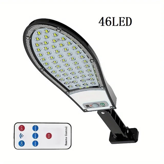 1 件 46/57Led 最新 LED 太阳能灯户外强力花园墙壁太阳能灯运动传感器太阳能灯防水路灯