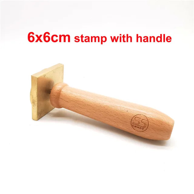 Custom Logo Ceramics Stamp Personalized Pottery Stamp Polymer Clay Soap Brass Stamp Embossing Signature DIY Craft Stamper Mold