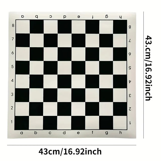 32pcs Wooden Chess Pieces Complete Chessmen wood Chess Set Chess Piece Accessories