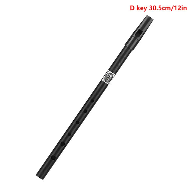 1 件 6 孔长笛 C/D 键爱尔兰哨子爱尔兰锡哨金属长笛乐器管乐器初学者配件