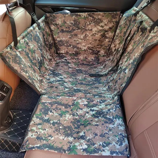 Caseta de CAWAYI, transportadores para mascotas, protector para asiento de coche para perros, estera para gatos, manta, hamaca trasera, Protector, transporte para perro
