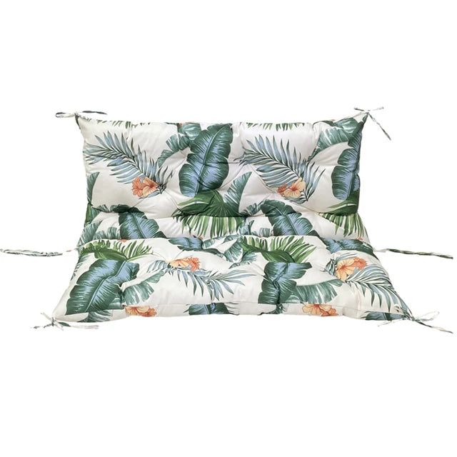 防水长凳坐垫适用于户外家具加厚花园秋千座椅靠背 2/3 座替换坐垫