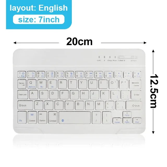 Wireless Bluetooth Keyboard 10inch Backlit Keyboard Backlight Touchpad Keyboard Mouse For PC IOS Android Windows TV Box iPad