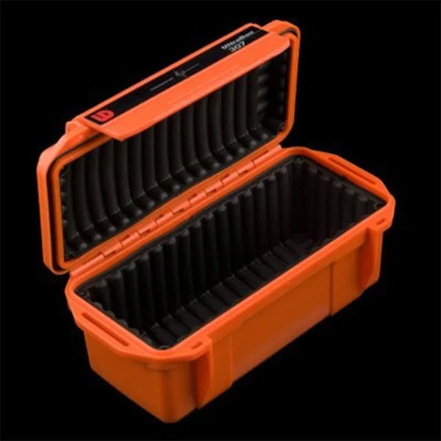 Caja impermeable profesional grande portátil, caja de almacenamiento de compresión a prueba de golpes con cojín de choque, accesorios EDC para exteriores, 1 ud.