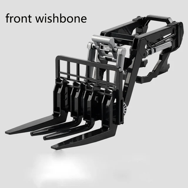 Remolque de Tractor con Control remoto 1/24, Tractor de Control remoto de 2,4G, modelo de camión de construcción de ingeniería simulada, juguetes, máquina agrícola