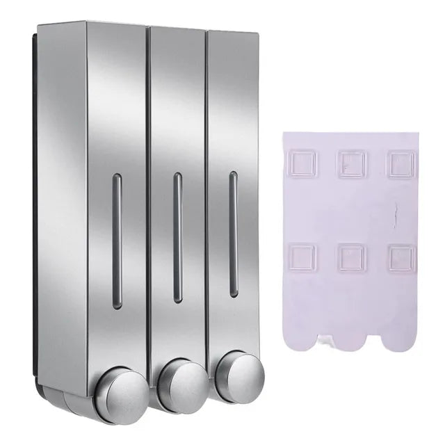 420ML Wall Mounted Bathroom Liquid Soap Dispenser Washing Lotion Hand Sanitizer Kid Family Hotel Kitchen Shower Gel Dispenser