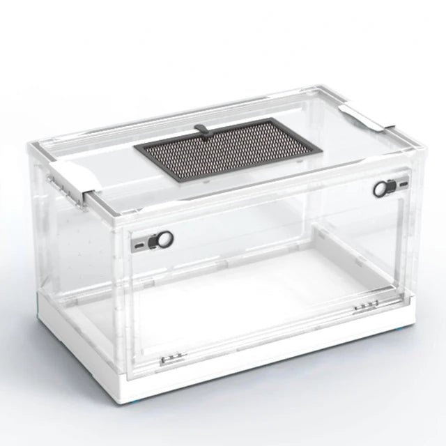 Jaula Hamster Cage Houses Collapsible Reptile Terrarium Hedgehog Feeding Box Modern Pet Breeding Tank