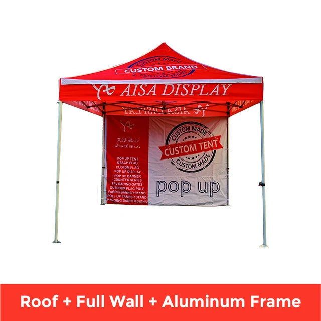 展览活动大帐篷凉亭定制印刷天篷弹出式折叠帐篷户外派对贸易展促销帐篷