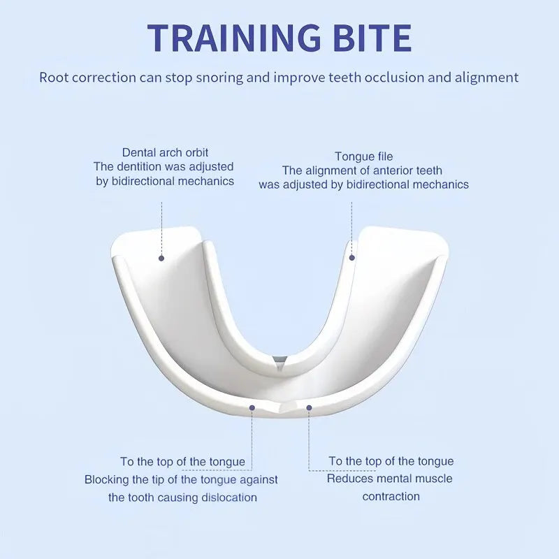 Anti Snoring Mouthpiece Soft Silicone Portable Anti Snore Device That Work Sleep Stop Apnea Mouth Guard Stopper for Men Women