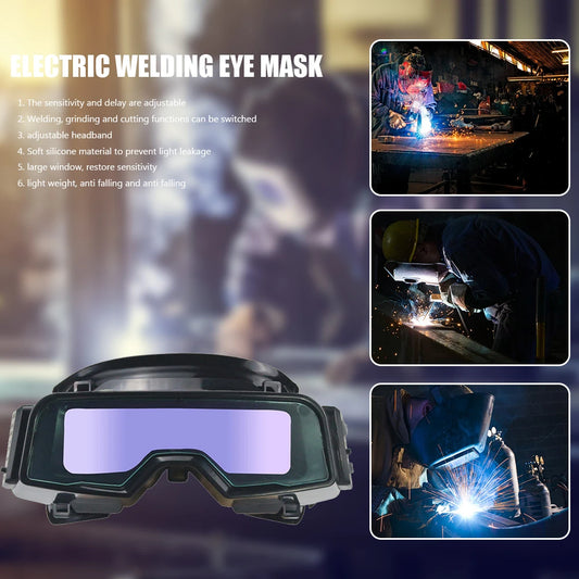 Auto Darkening Welding Helmet Eye Protection Professional Weld Glasses Goggles Safety Protective Welding Glasses Welding Tools
