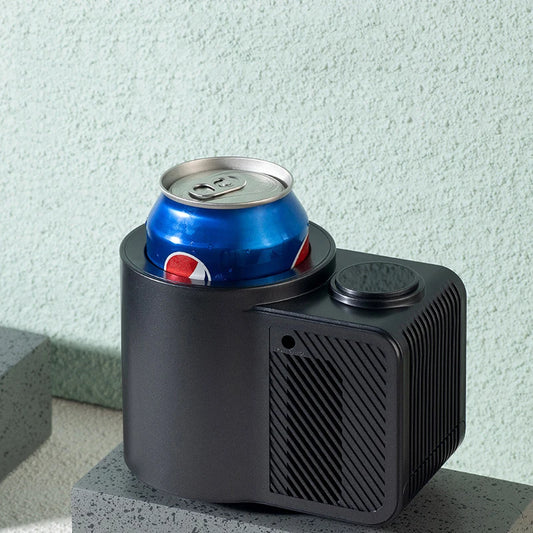 Car Cooling Cup Smart Hot and Cold Portable Water Holder Small Refrigerator Summer Rapid Refrigeration One Touch Operation