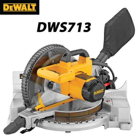 DEWALT Compound Miter Saw DWS713 220V 10 inch Miter Saw 250MM 1600W Wired Compound Miter Saw For cut wood /steel