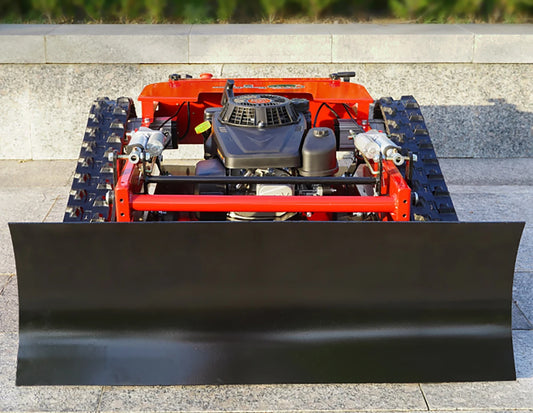 Good quality 196CC famous brand engine Remote Control Lawn Mower with snow shovel