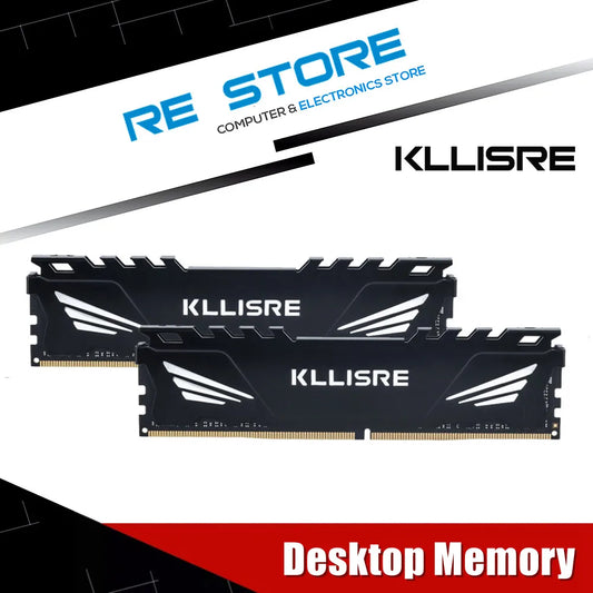 Kllisre RAM DDR4 8GB 16GB Memoria 2666MHz 3200MHz Escritorio Dimm Alto Compatible 