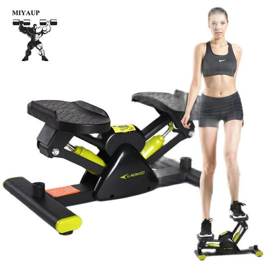 MIYAUP-一体化迷你液压登山踏板机，多功能健身踏步机
