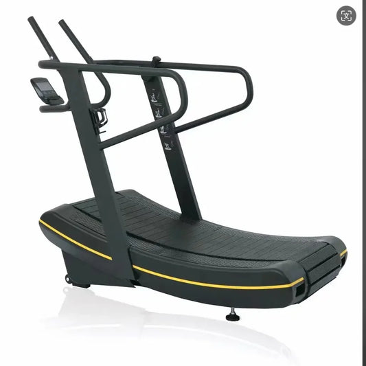 SRJOIN健身房商用无动力跑步机静音私教工作室家用弯曲弧形无动力跑步机