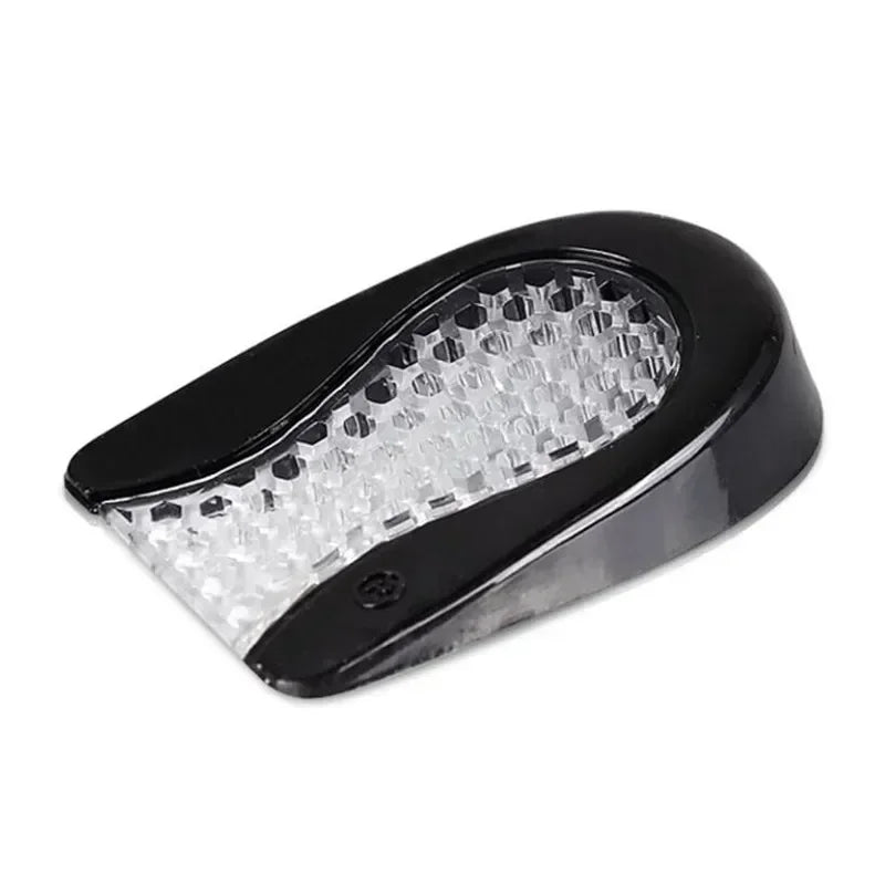 Silicone Gel Heel Pad for Shock Absorption Plantar Fasciitis Pain Relief Foot Care Insert Insole Height Increase Cup Cushion Pad