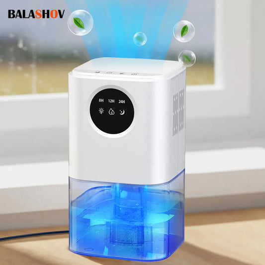 小型除湿机家用空气干燥器大容量室内除湿器卧室办公室静音空气净化1.7L除湿器