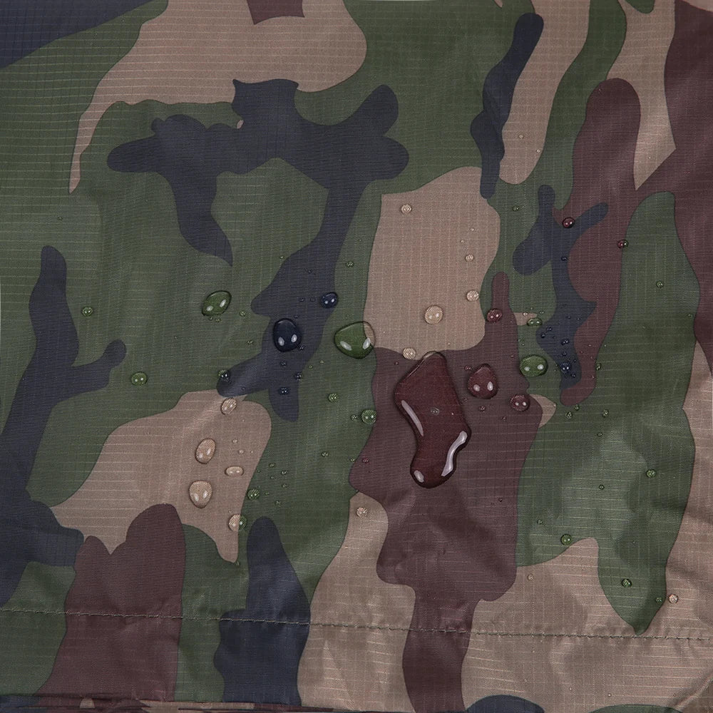 TOMSHOO 多功能轻便带帽雨衣徒步骑行雨罩雨披户外露营帐篷垫