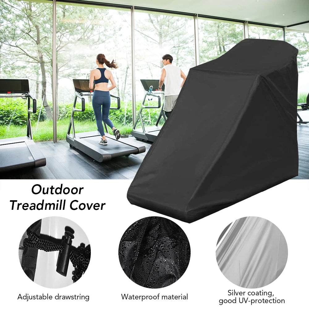 Cubierta para cinta de correr, cubierta plegable para cinta de correr, cubierta impermeable a prueba de polvo, ajuste Universal, máquina para correr deportiva, perfecta para interiores 