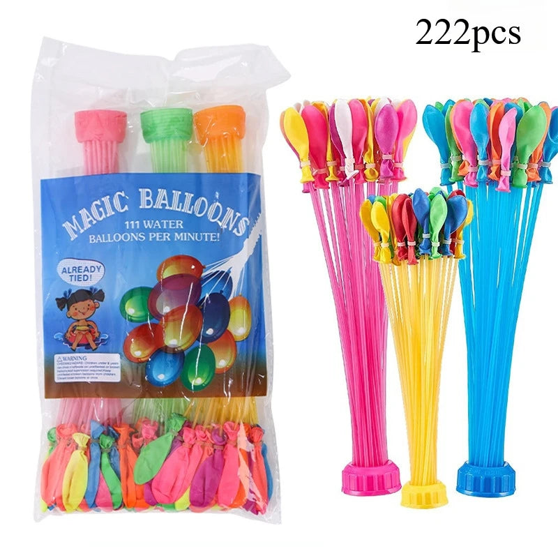 Atuo Tying Water Balloons Fast Water Filling Balloon Water Bombs Self-closing Waterballonnen Wasserbombe Globos De Agua