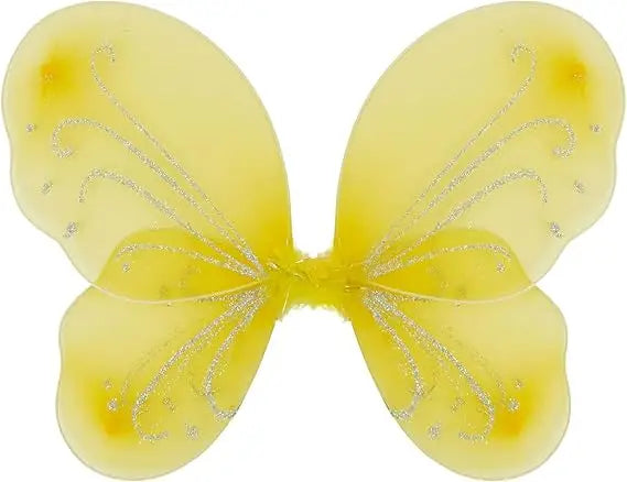 6pcs Fairy Wings Bulk for Kids Butterfly Wings Costume Accessories for Girls for Birthday Party Favors Dress Up Decoration