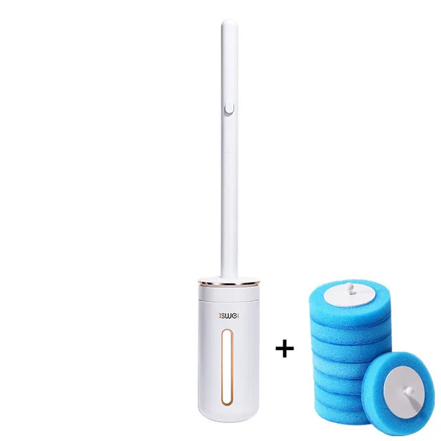 Disposable Toilet Brush Wallmounted Toilet Cleaner Replacement Head Cleaning Tool Toilet Brush WC Kit Bathroom Accessories