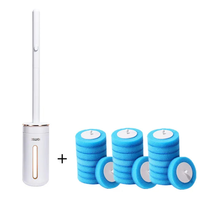 Disposable Toilet Brush Wallmounted Toilet Cleaner Replacement Head Cleaning Tool Toilet Brush WC Kit Bathroom Accessories