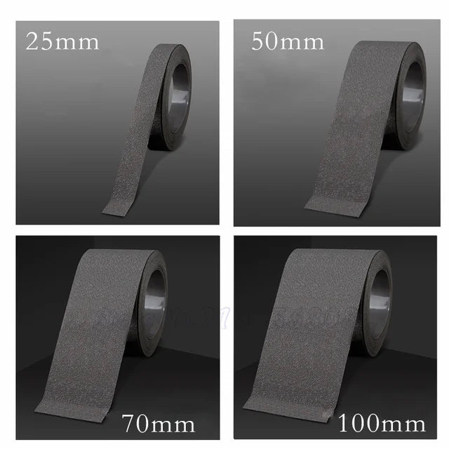 Child Elderly Safe Anti Slip Stairs Tapes PEVA Rubber Bathroom Anti Slip Stickers Warning Stripes Emergency Lines Wall Sticker