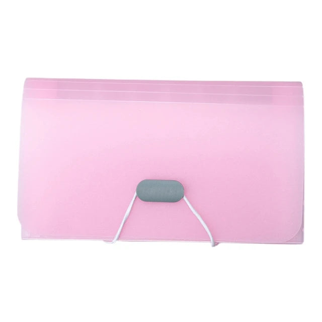 Carpeta de archivos en expansión A6, billetera con hebilla, bolsa de órgano, organizador de carpetas de documentos, bolsa de archivos, carpeta para facturas, carpeta de oficina escolar familiar 