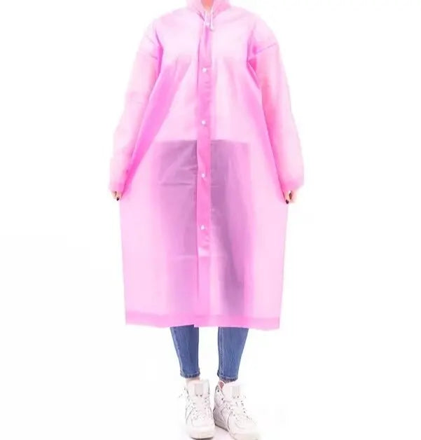 Chubasquero para adultos, no desechable, grueso, para viajes al aire libre, escalada, impermeable, impermeable Universal de una pieza 