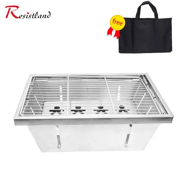 Mesa de madera IGT plegable y extraíble para acampar, estufa de Gas, mesa ligera portátil para barbacoa, parrilla, pícnic al aire libre, mesa de pesca 