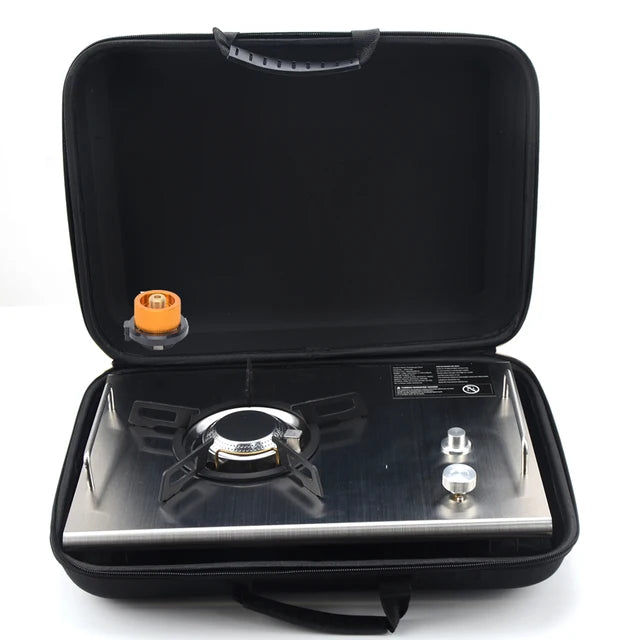 Mesa de madera IGT plegable y extraíble para acampar, estufa de Gas, mesa ligera portátil para barbacoa, parrilla, pícnic al aire libre, mesa de pesca 