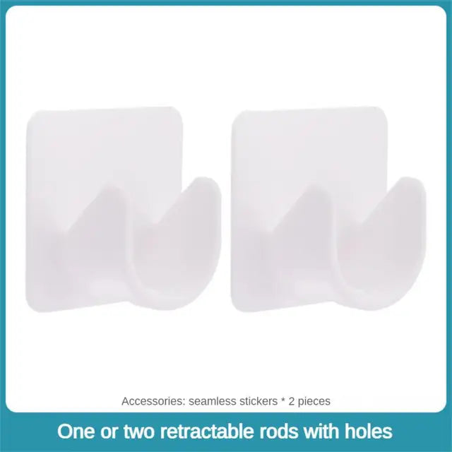 Multi Purpose Spring Loaded Extendable Sticks Telescopic Net Voile Tension Curtain Rail Pole Net Rods Curtain Telescopic Pole