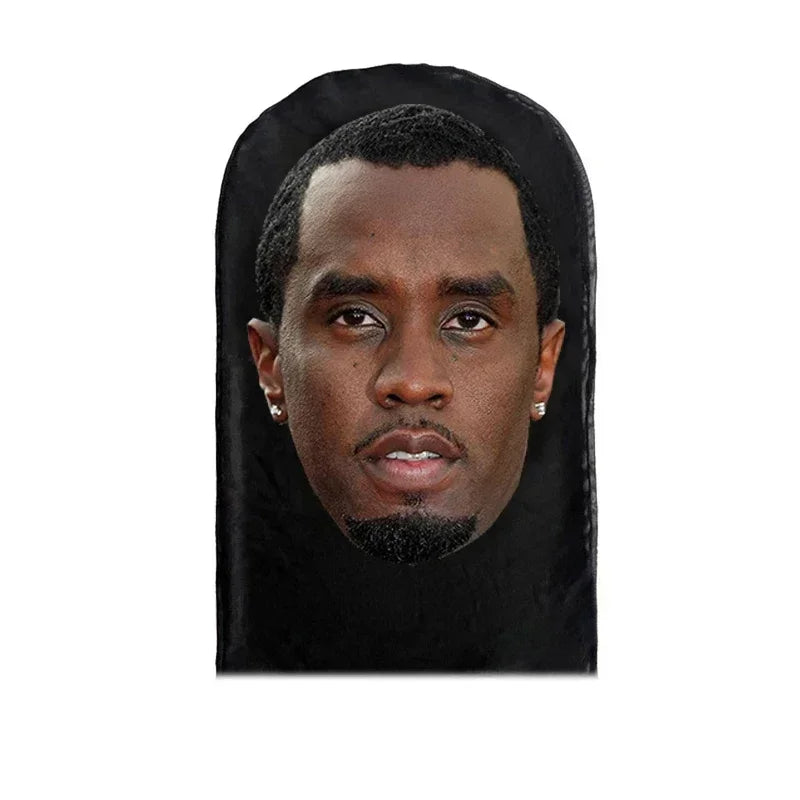 3D Printed Celebrity Realistic Face Mask Stretch Mesh Full Face Mask Men Role Play Headdress Hip Hop Balaclava Cosplay Mask